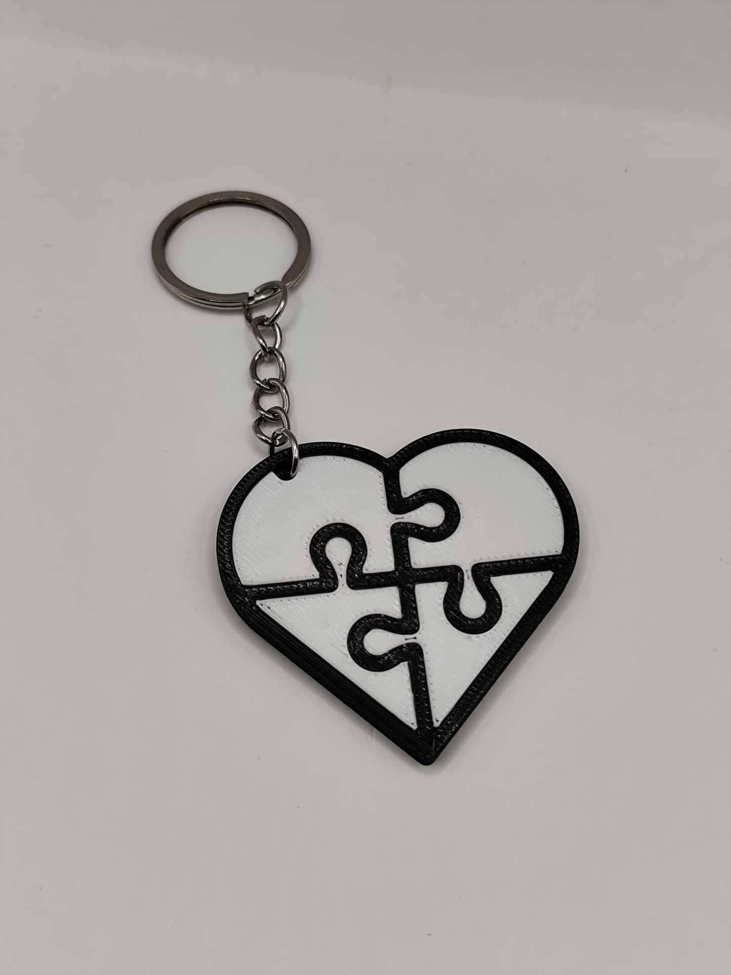 Porta-Chaves Coração Puzzle