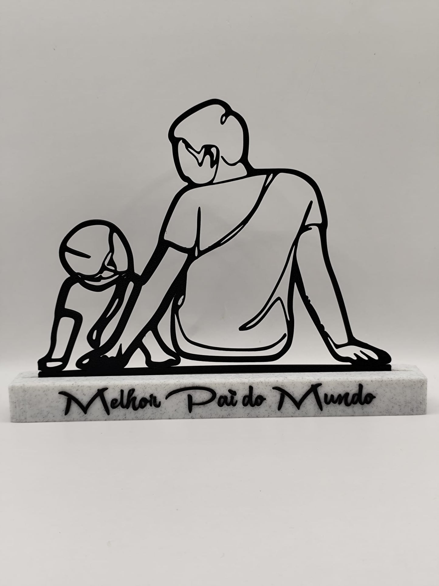 Melhor Pai do Mundo Silhueta V1