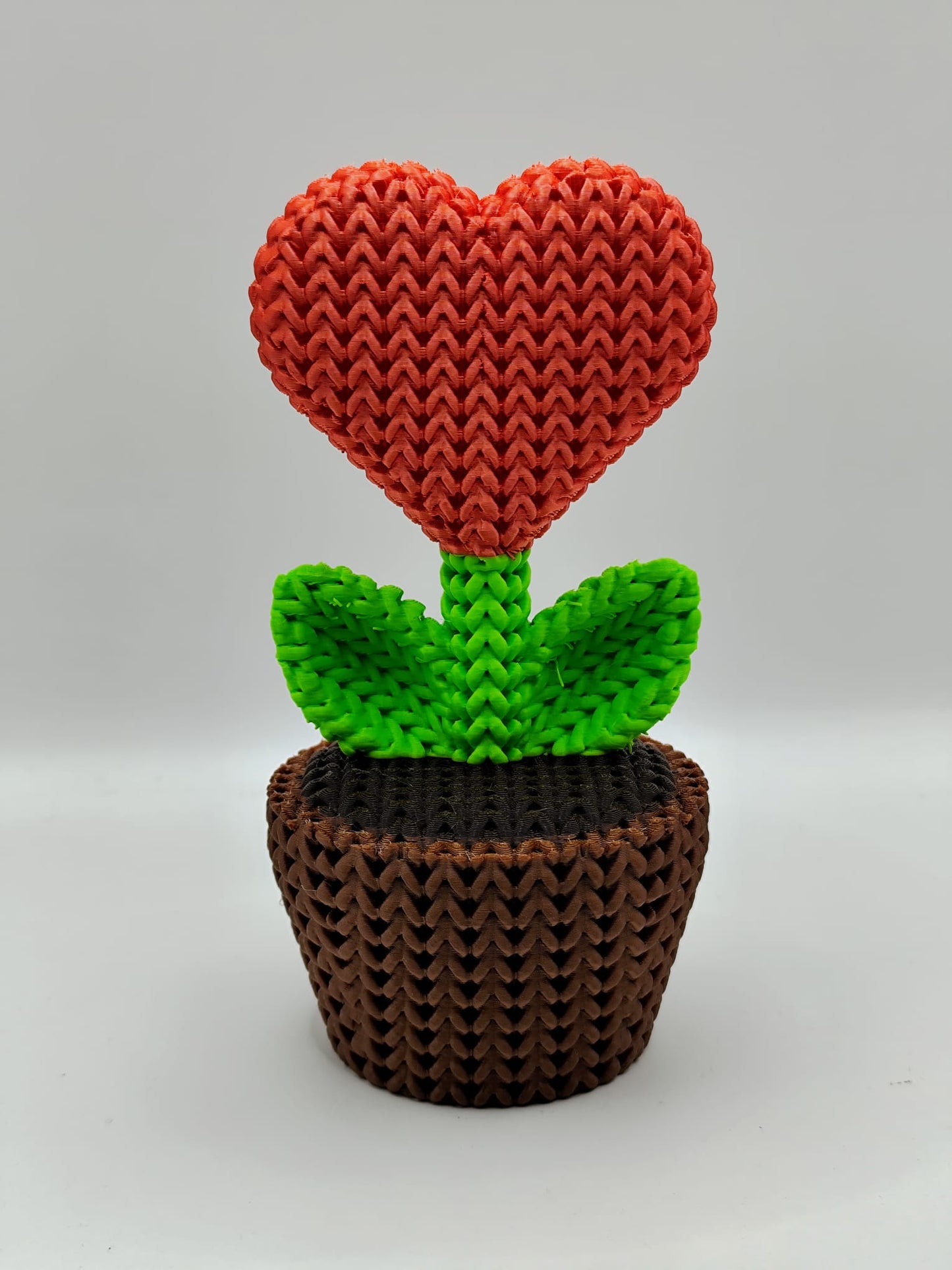 Flor Coração Decorativa