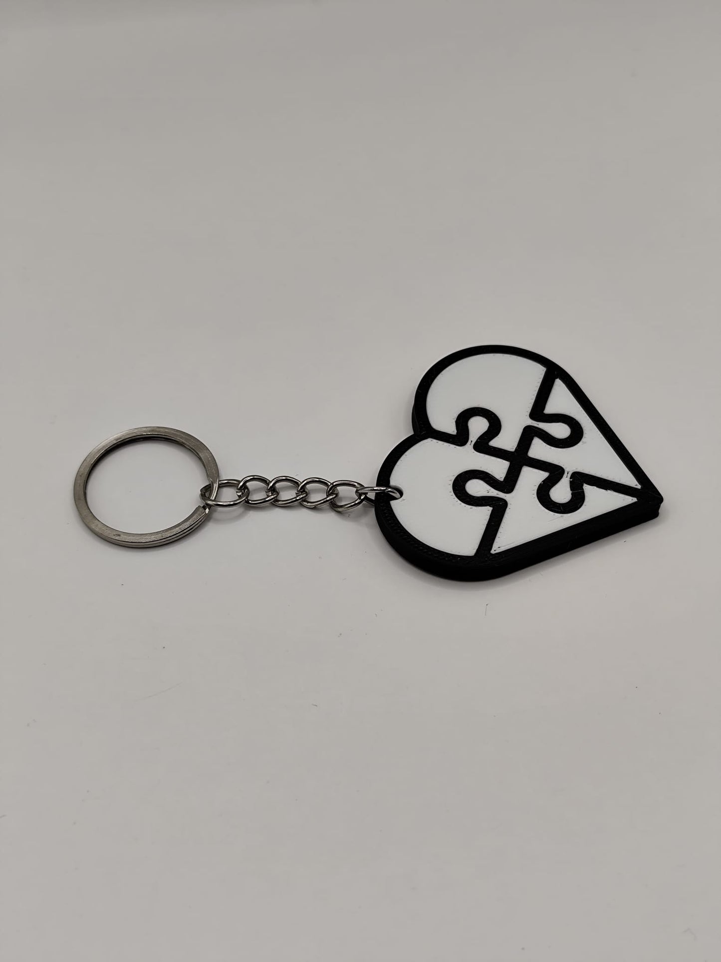 Porta-Chaves Coração Puzzle