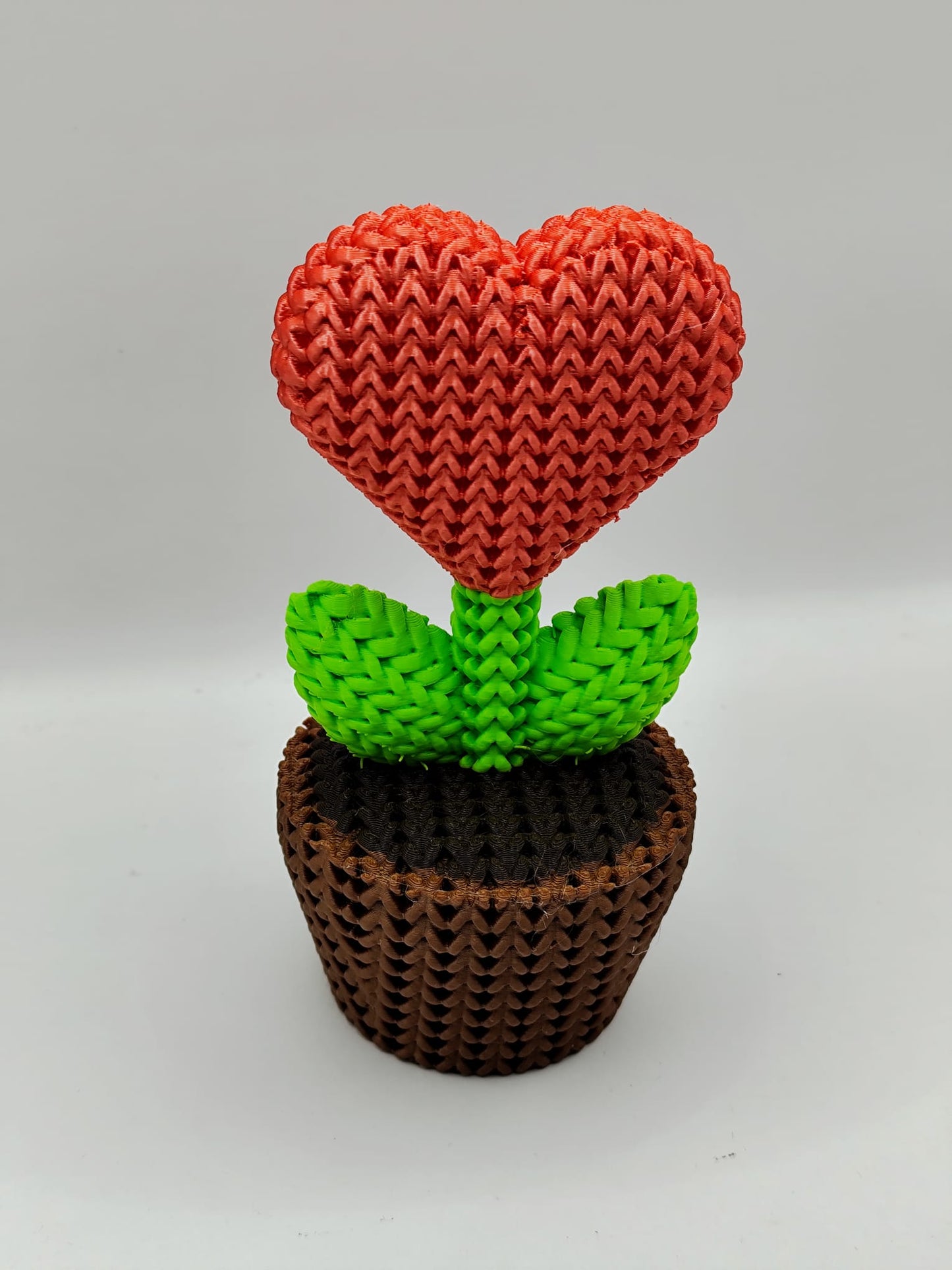 Flor Coração Decorativa