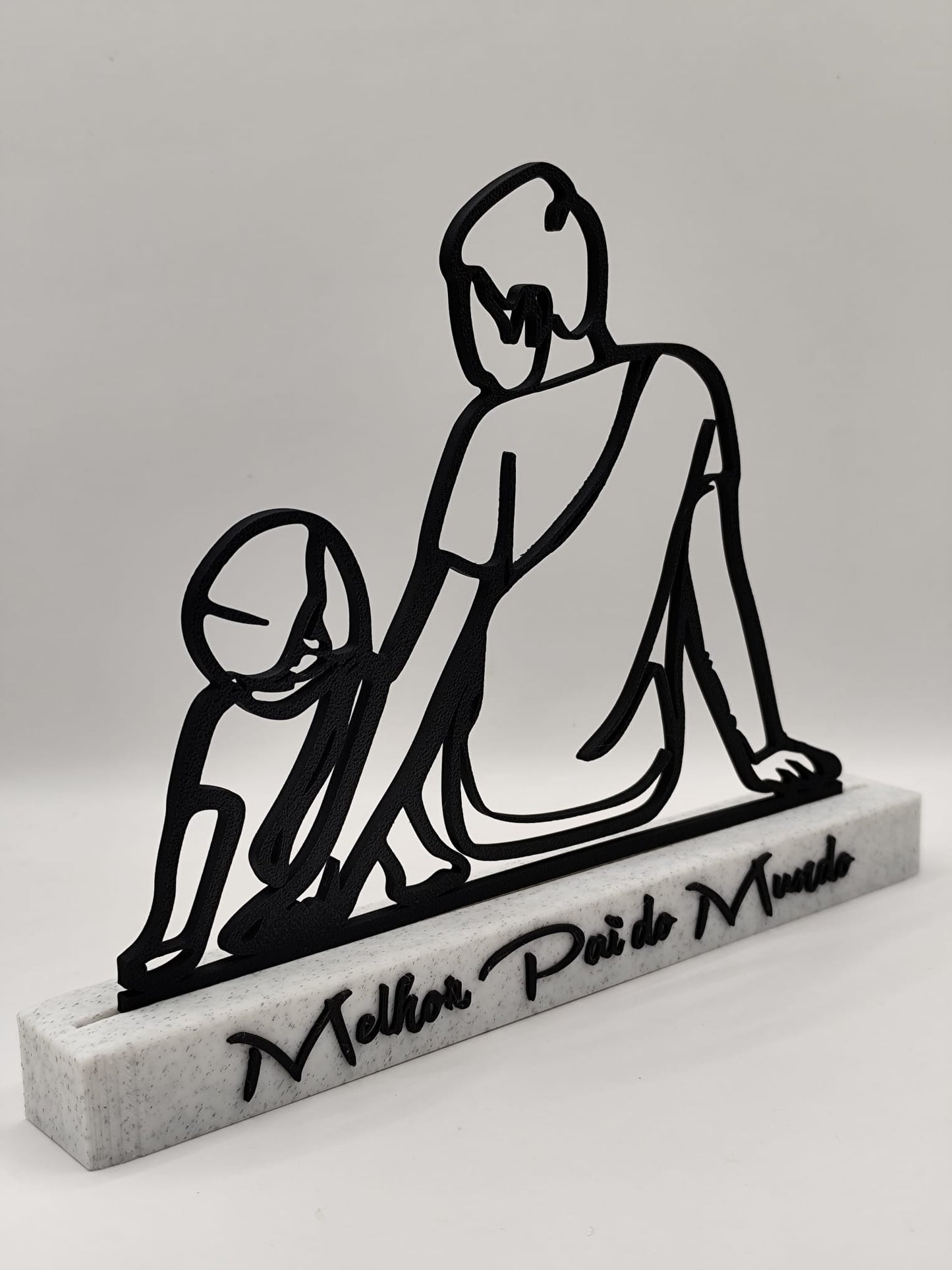 Melhor Pai do Mundo Silhueta V1