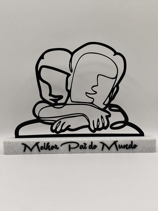 Melhor Pai do Mundo Silhueta V2