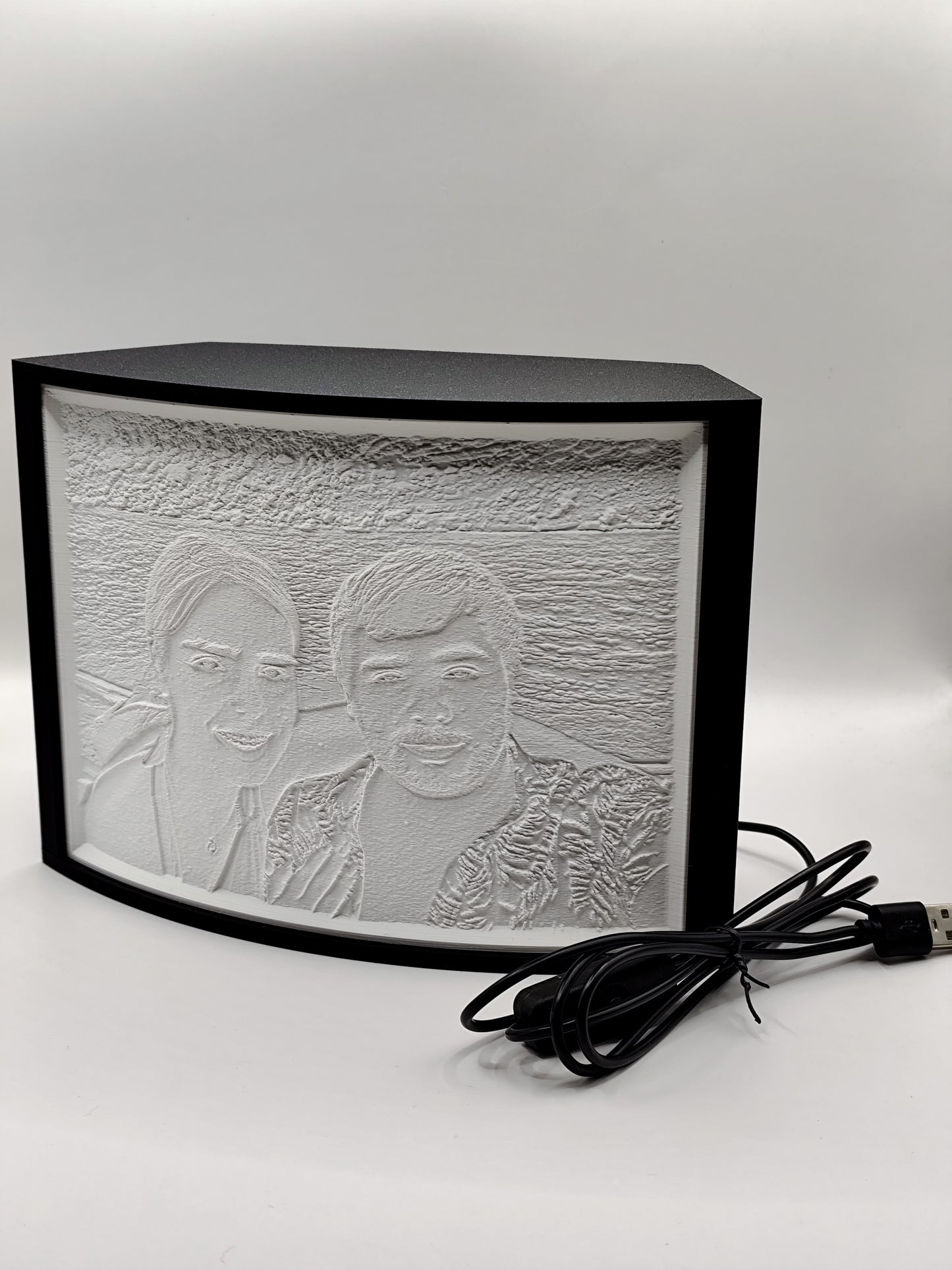 Candeeiro formato Caixa