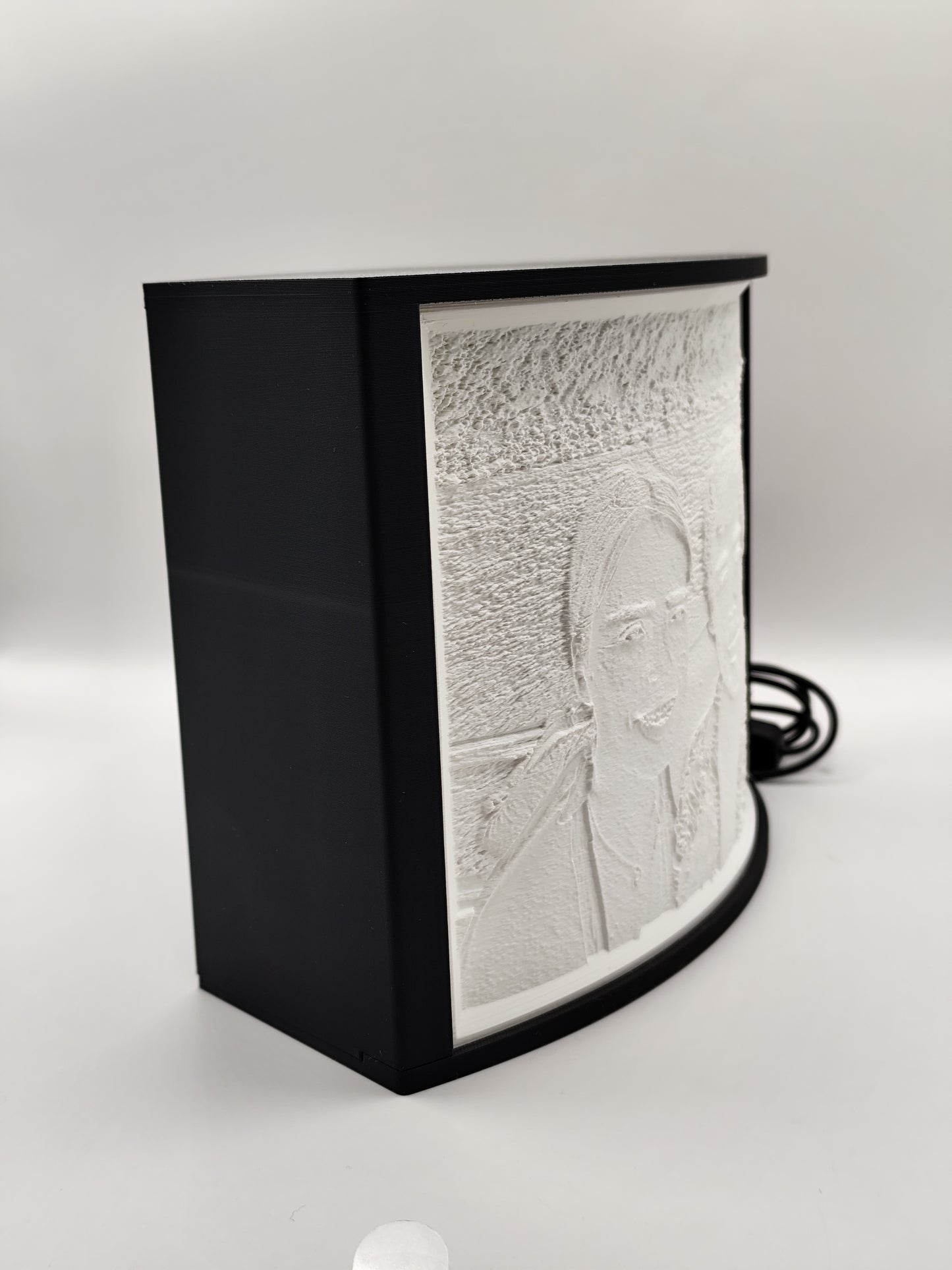 Candeeiro formato Caixa