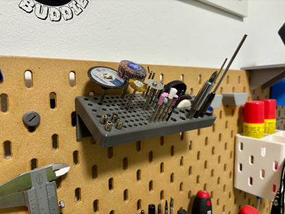 Suporte para Acessórios Dremel / Parkside / Proxxon – Compatível com IKEA Skadis