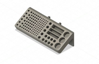 Suporte para Acessórios Dremel / Parkside / Proxxon – Compatível com IKEA Skadis