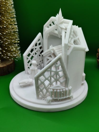 Presépio Luminoso – Efeito Vitrais