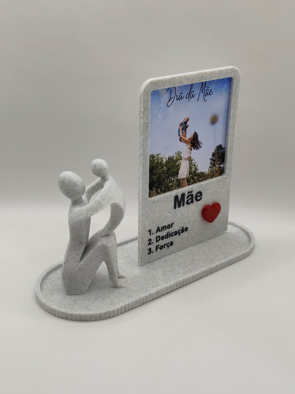 Peça Decorativa Dia da Mãe - Mãe e Filha/o